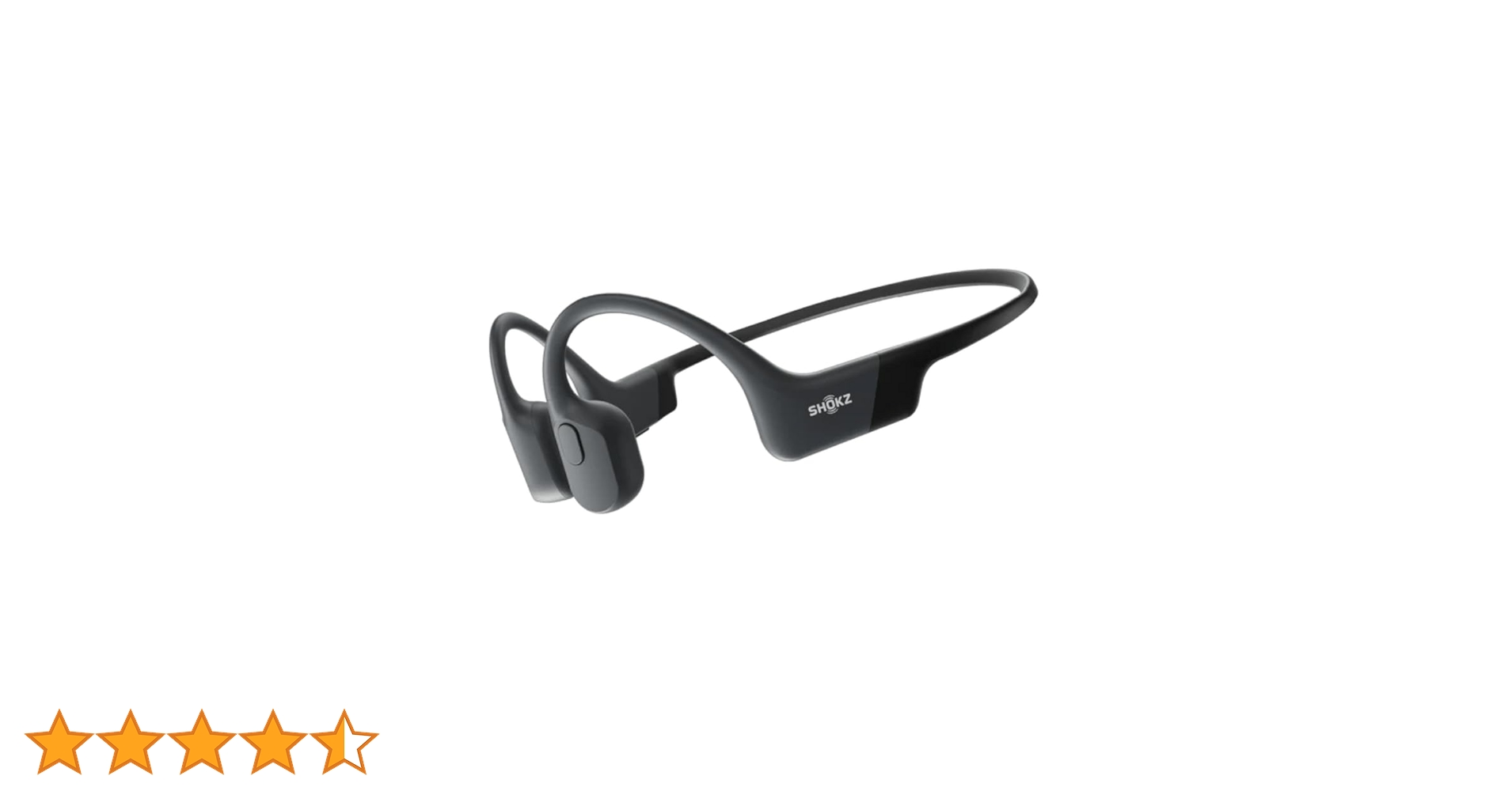 y*g様 Shokz ショックス OpenRun　黒　S803 本体のみ Shokz Openrun S803 Słuchawki Douszne, Czarny, ‎24 x 69 x 2.5